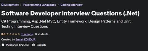 Software Developer Interview Questions (.Net)