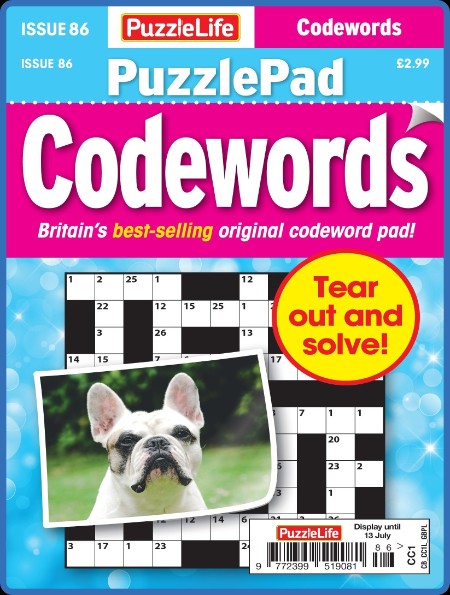 PuzzleLife PuzzlePad Codewords – 15 June 2023