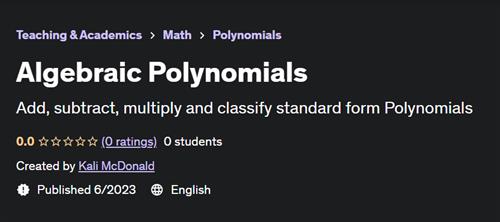 Algebraic Polynomials