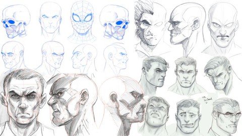 Drawing Faces For Comics & Cartoons A Step-By-Step Guide