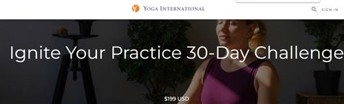 Yoga International –  Ignite Your Practice 30– Day Challenge |  Download Free