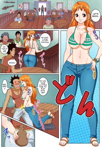 PINKPAWG - ONE PIECE: PIRATE GIRLS AT THE BAR