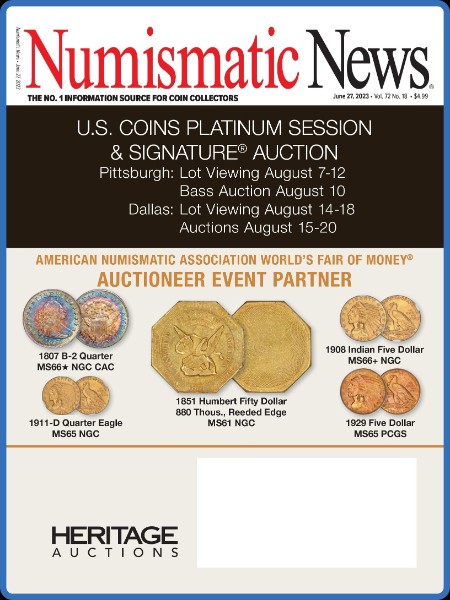 Numismatic News - 16 June 2023 2082f4d6e5816fdf11e559e5827b5780