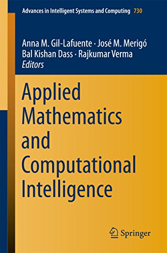 Applied Mathematics and Computational Intelligence () D8bb4687762e0359613522f68d79a115