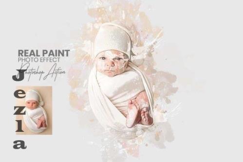 Real Paint Photoshop Actions - 13476464