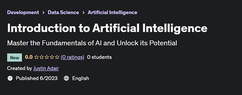 Introduction to Artificial Intelligence by Justin Adair