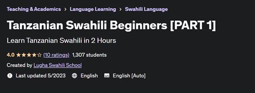 Tanzanian Swahili Beginners [PART 1]
