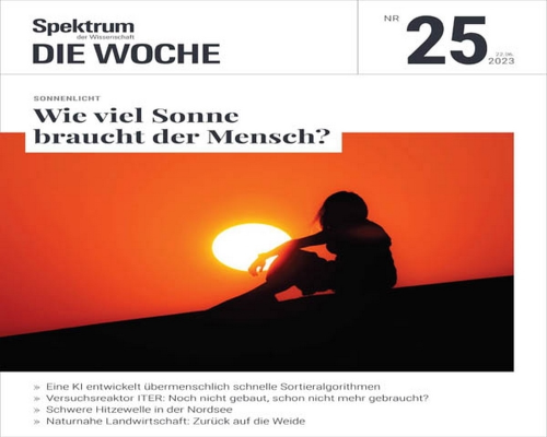 Spektrum der Wissenschaft Die Woche Magazin Nr 25 2023