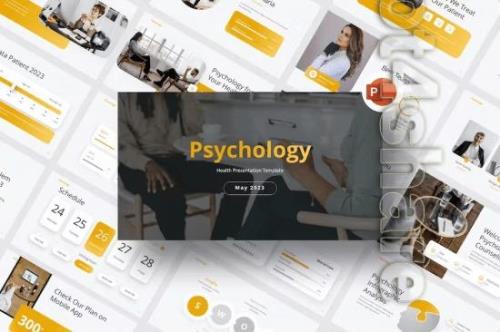 Psychology Health PowerPoint Template 6YD94WS