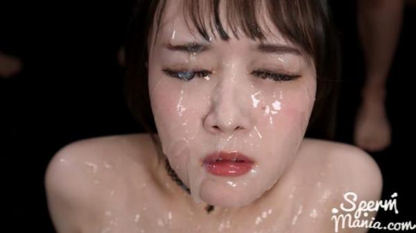 Ria Kurumi - Ria Kurumi's Sticky Bukkake Facial [FullHD 1080p]