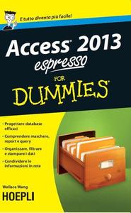 Access 2013 espresso for Dummies