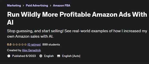 Run Wildly More Profitable Amazon Ads With AI |  Download Free