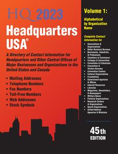 Headquarters USA 2023, 45th Edition