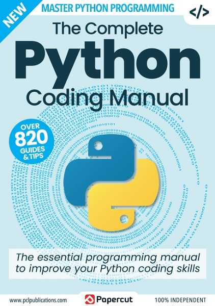 The Complete Python Coding Manual - 18th Edition 2023
