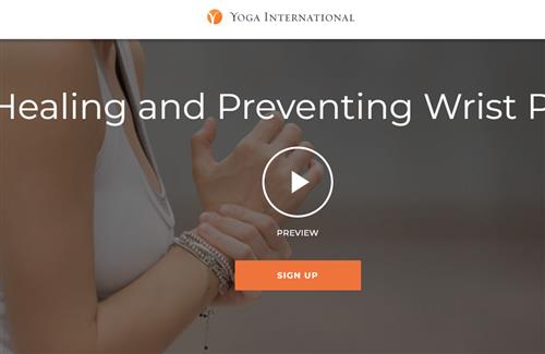 Yoga International –  Healing and Preventing Wrist Pain |  Download Free