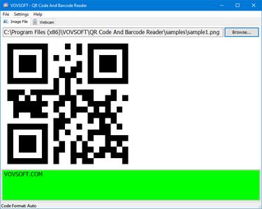 Vovsoft QR Code and Barcode Reader 1.0
