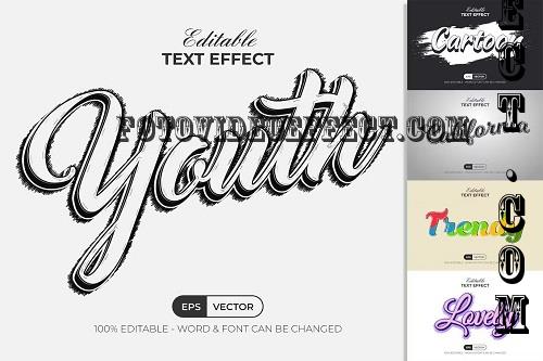 Cartoon Text Effect Handwrite Style - W7NENPU
