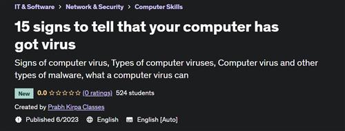 15 signs to tell that your computer has got virus