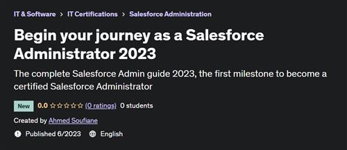 Begin your journey as a Salesforce Administrator 2023 |  Download Free