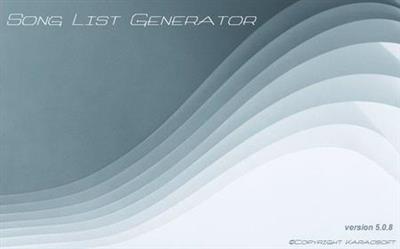 Karaosoft Song List Generator 5.2.5