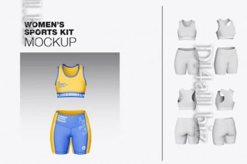 Women's Sport Kit Mockup