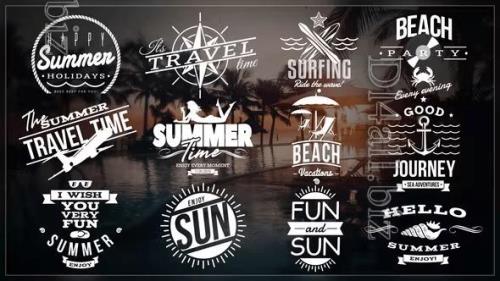 Videohive - Summer Beach Titles - 46294558