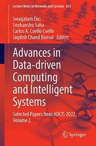 Advances in Data-driven Computing and Intelligent Systems Volume 2