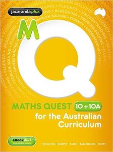 Maths Quest 10+10a for the Australian Curriculum & EBookPLUS