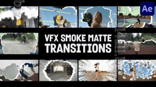 Videohive - VFX Smoke Matte Transitions for After Effects - 46324518