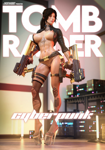Thejaderabbit - Tomb Raider - Cyberpunk 3D Porn Comic
