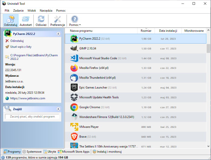 download the new Uninstall Tool 3.7.3.5720
