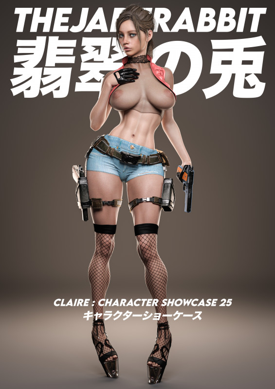 TheJadeRabbit - Showcase-Claire Redfield 3D Porn Comic