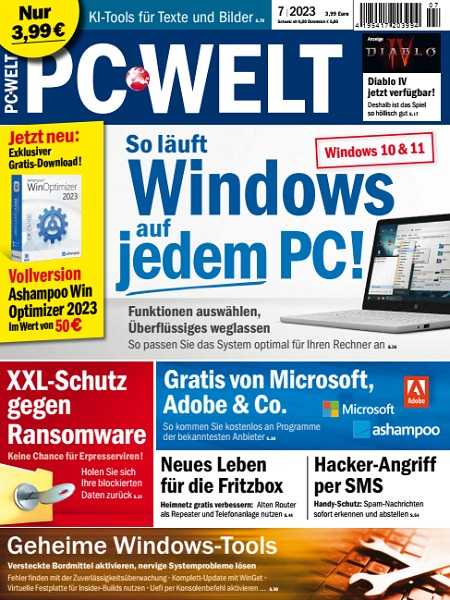 PC-Welt №7 Juli 2023