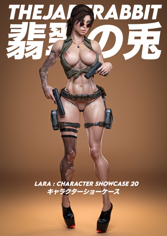 TheJadeRabbit - Character Showcase 20 - Lara Croft 2 3D Porn Comic