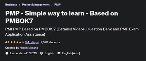 PMP - Simple way to learn - Based on PMBOK7