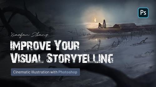 Wingfox – Cinematic Illustration with Photoshop – Improve Your Visual Storytelling