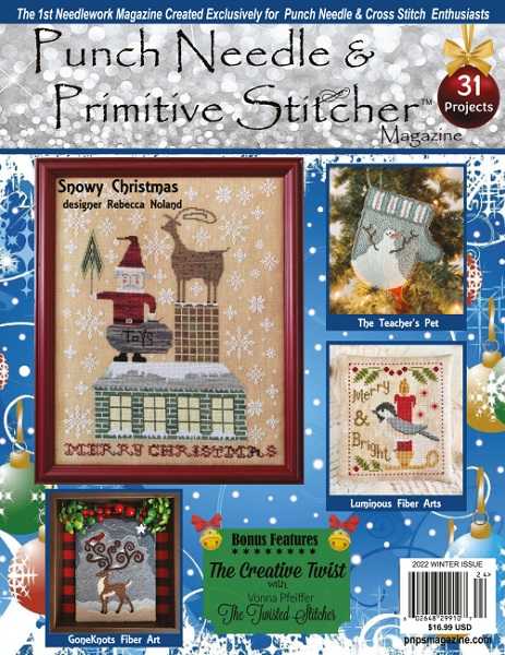 Punch Needle & Primitive Stitcher - Christmas/Winter 2022