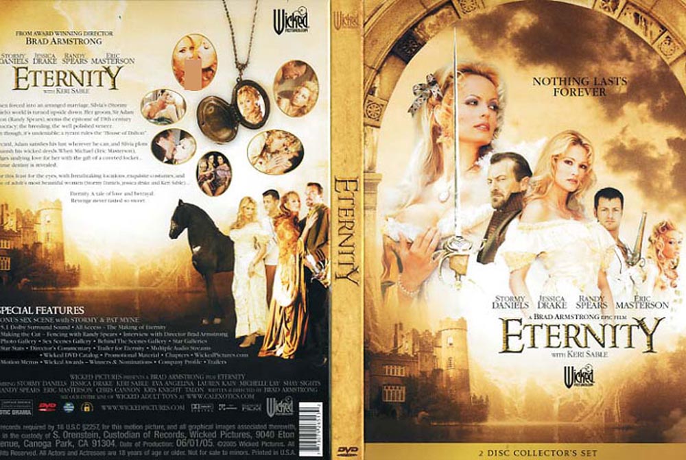 Eternal / Вечность (Barrett Blade/ Wicked Pictures) [2005 г., Feature, Straight, Couples, All Sex, Hardcore, Anal2xDVD9] ( Stormy Daniels, Jessica Drake, Keri Sable, Randy Spears, Eric Masterson, Shay Sights, Eva Angelina, Michelle Lay, Lauren Kain,  ]