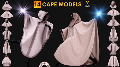 14 Cape Models (Male Female)