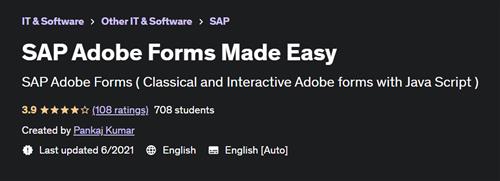 SAP Adobe Forms Made Easy
