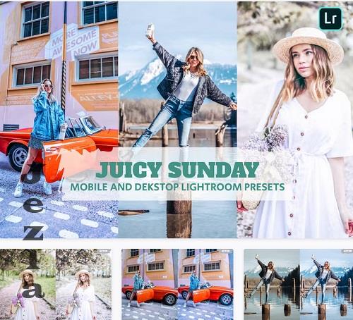 Juicy Sunday Lightroom Presets Dekstop and Mobile - 2CZ5ENN