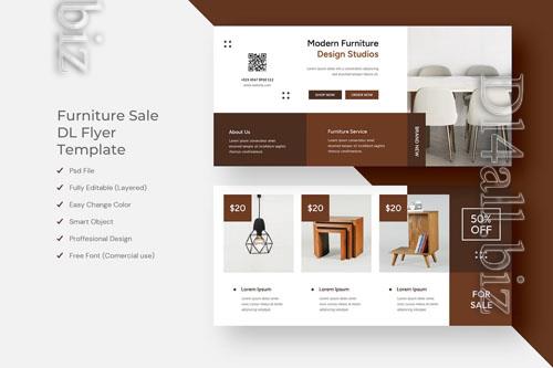 Furniture DL Flyer Template Design - TG688EP