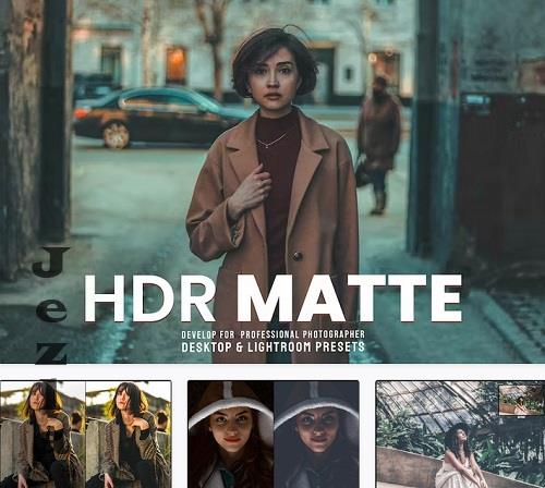 HDR Matte - Desktop and Mobile Presets - BV82YP6