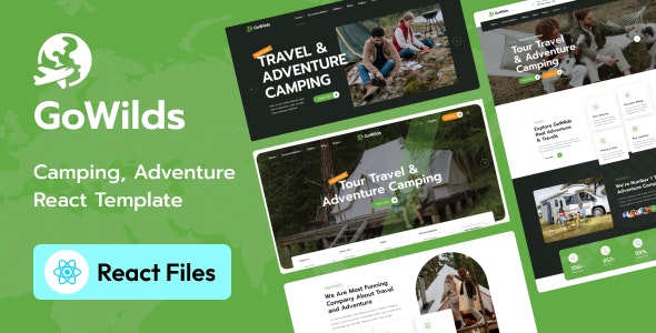 Themeforest - Gowilds - Travel & Tour Booking React NextJs Template 45788265