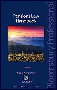 Pensions Law Handbook 13th Edition Ed 13