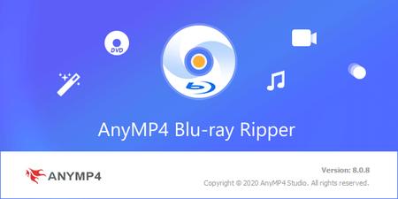 AnyMP4 Blu– ray Ripper 8.0.93 Multilingual (x64)