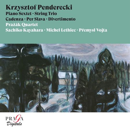 Prazak Quartet - Penderecki: Piano Sextet, String Trio (2022) [Hi-Res]