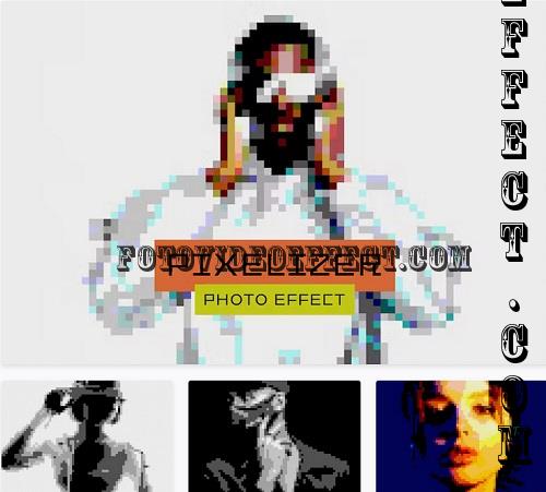 Pixelizer Photo Effect - 25410208