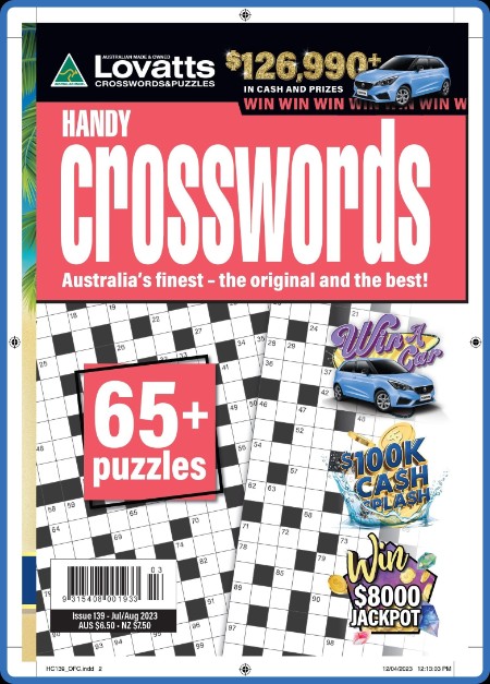 Lovatts Handy Crosswords - 25 June 2023 1e7f542596c07347eb45be859810bc70