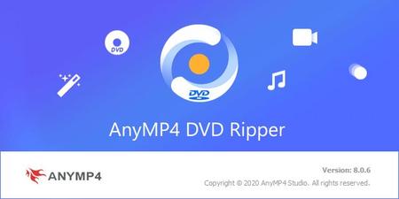 AnyMP4 DVD Ripper 8.0.82 Multilingual (x64)
